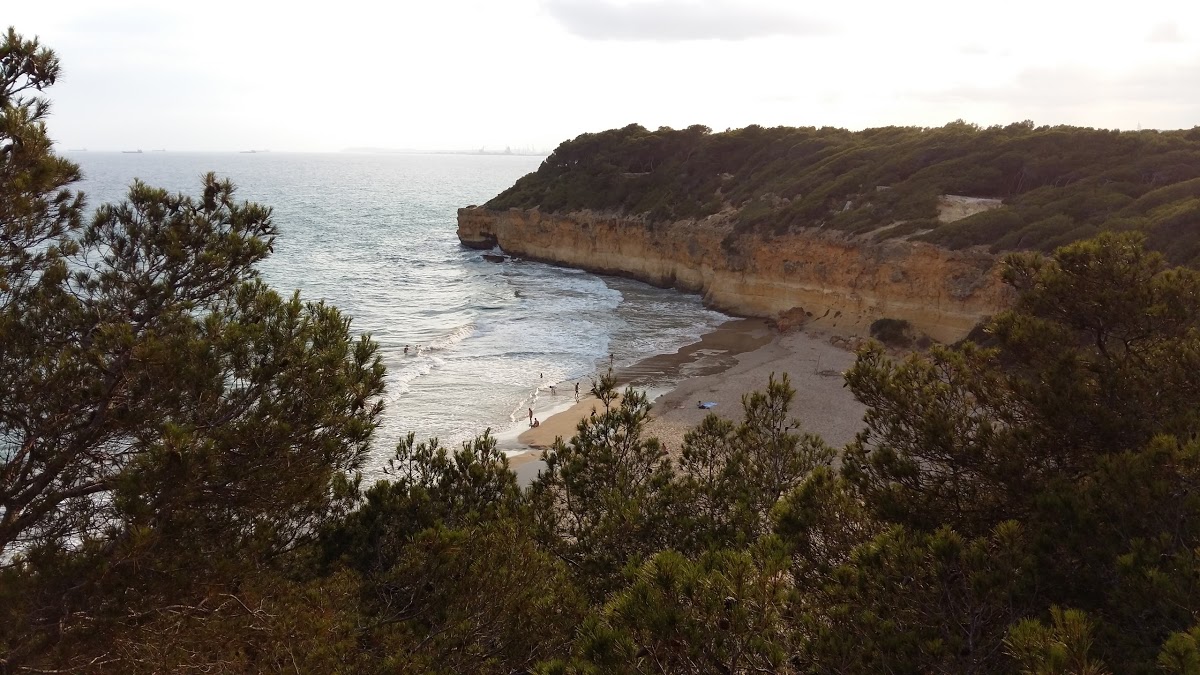 Playa de Cala de la Roca Plana en Tarragona - imagen 1