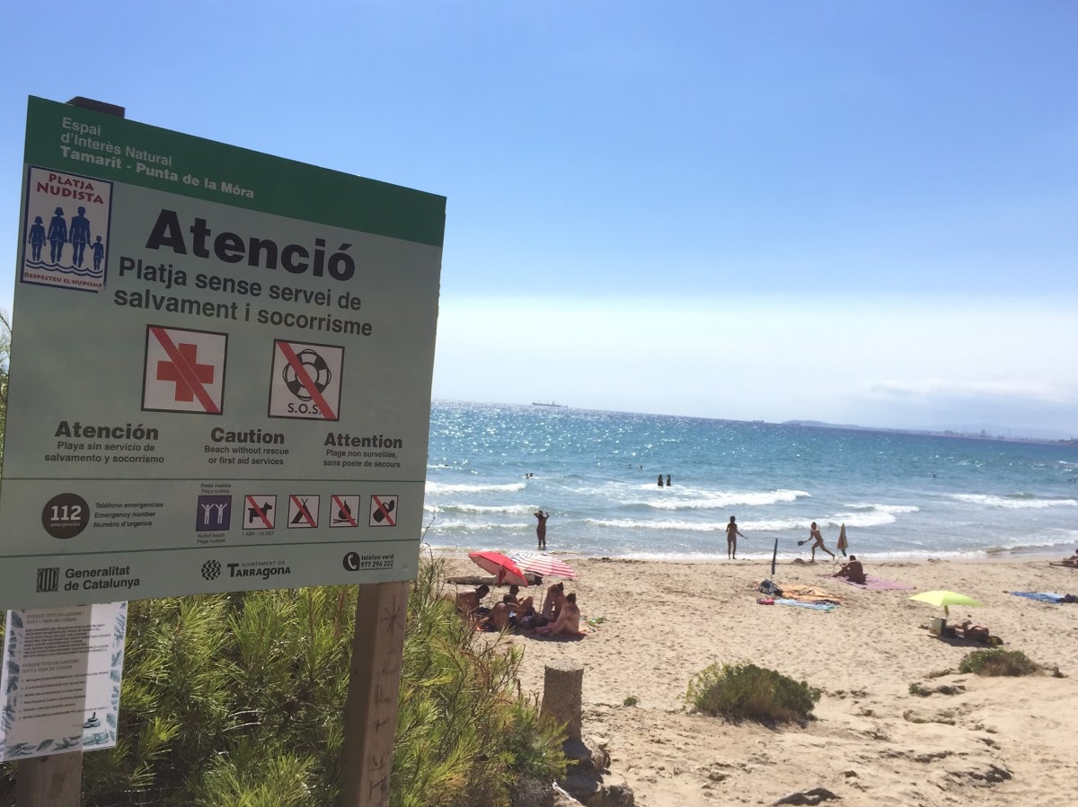 Playa de Cala de la Roca Plana en Tarragona - imagen 2