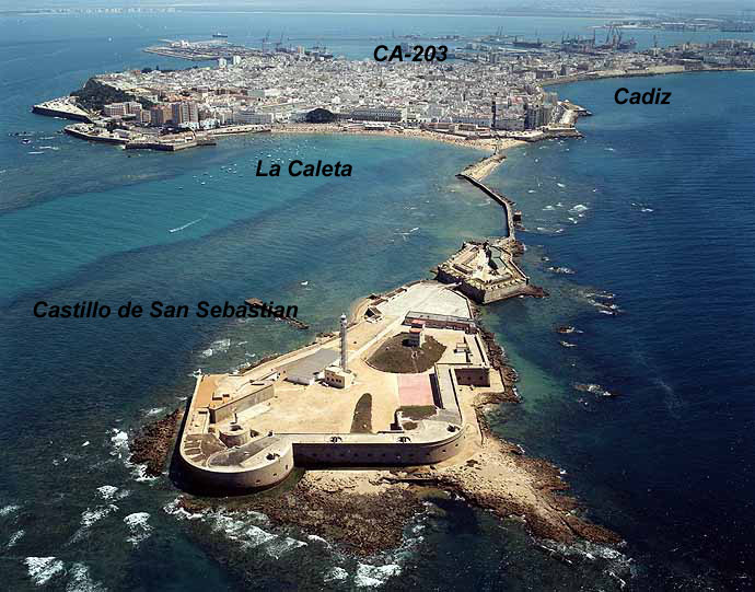 Playa de La Caleta en Cádiz - imagen 2