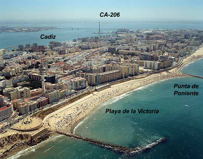 Playa de La Victoria en Cádiz - imagen 3