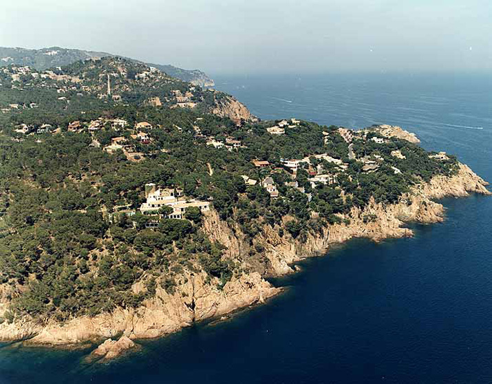 Playa Tamariu en Palafrugell